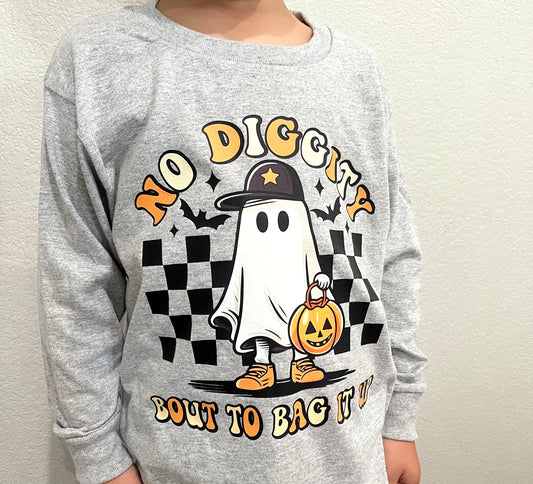 No Diggity Halloween Shirt