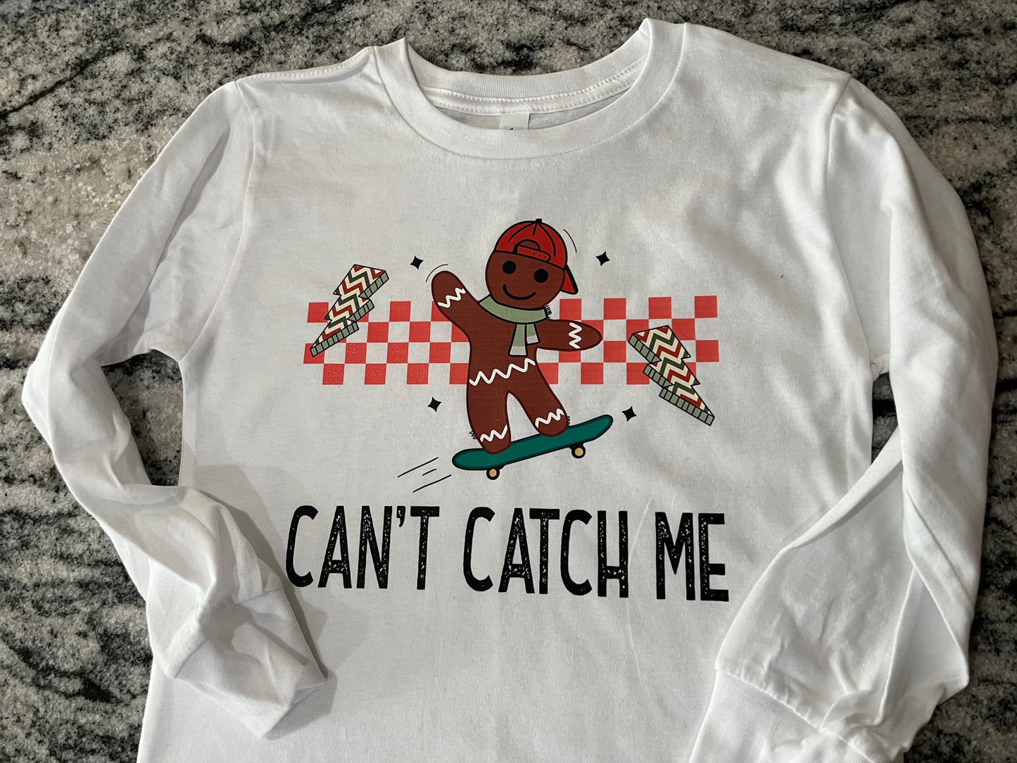 Can't Catch Me Kids Shirt