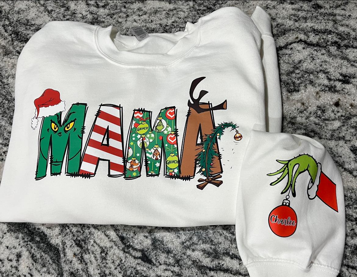 Mama Grinch Sweatshirt