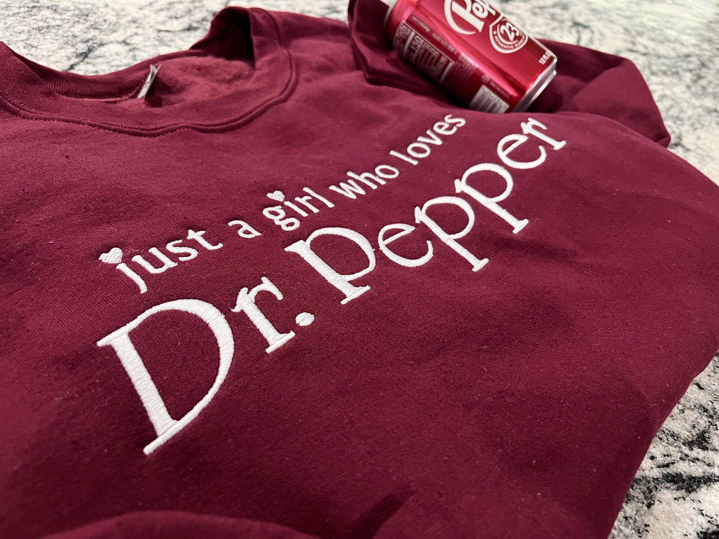 Just a girl who loves Dr. Pepper