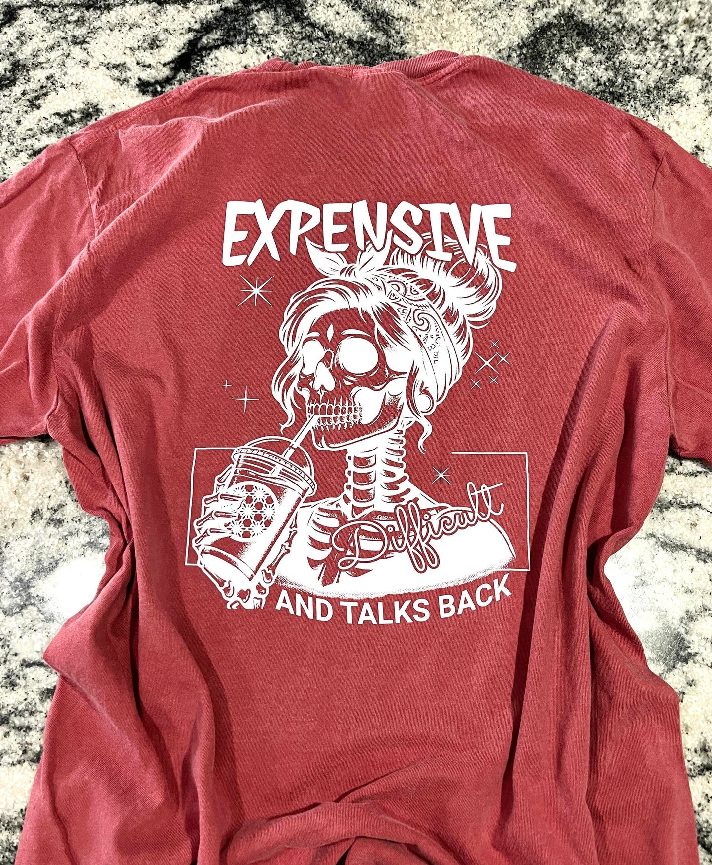 Expensive & talks back Comfort Color Shirt