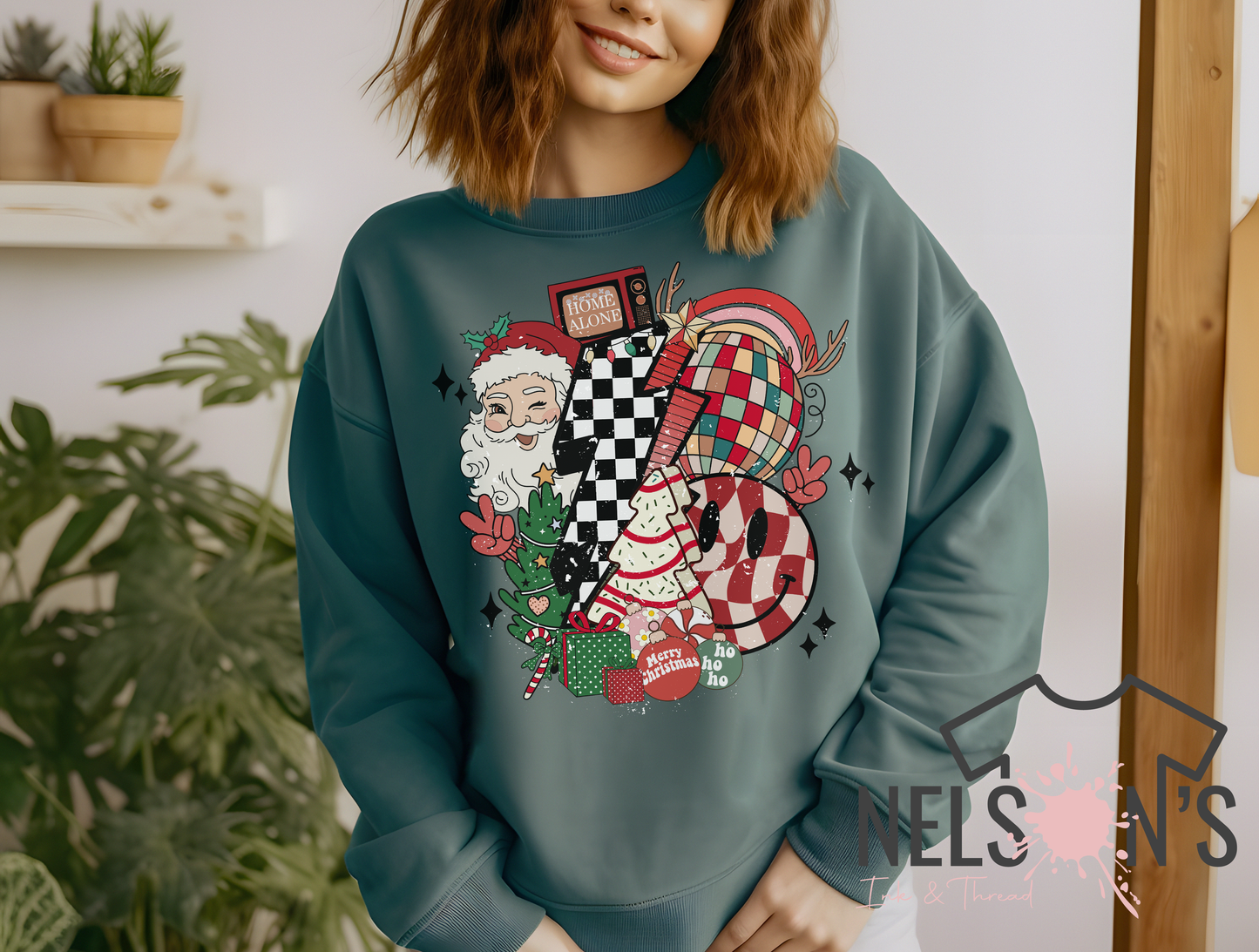 Christmas Retro Sweatshirt CC