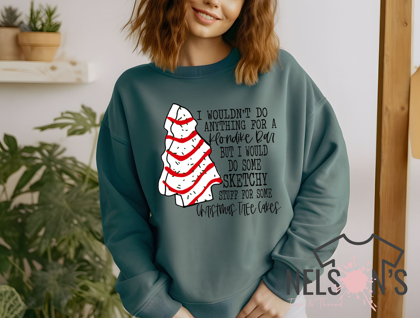 Christmas Tree Cakes Sweatshirt CC