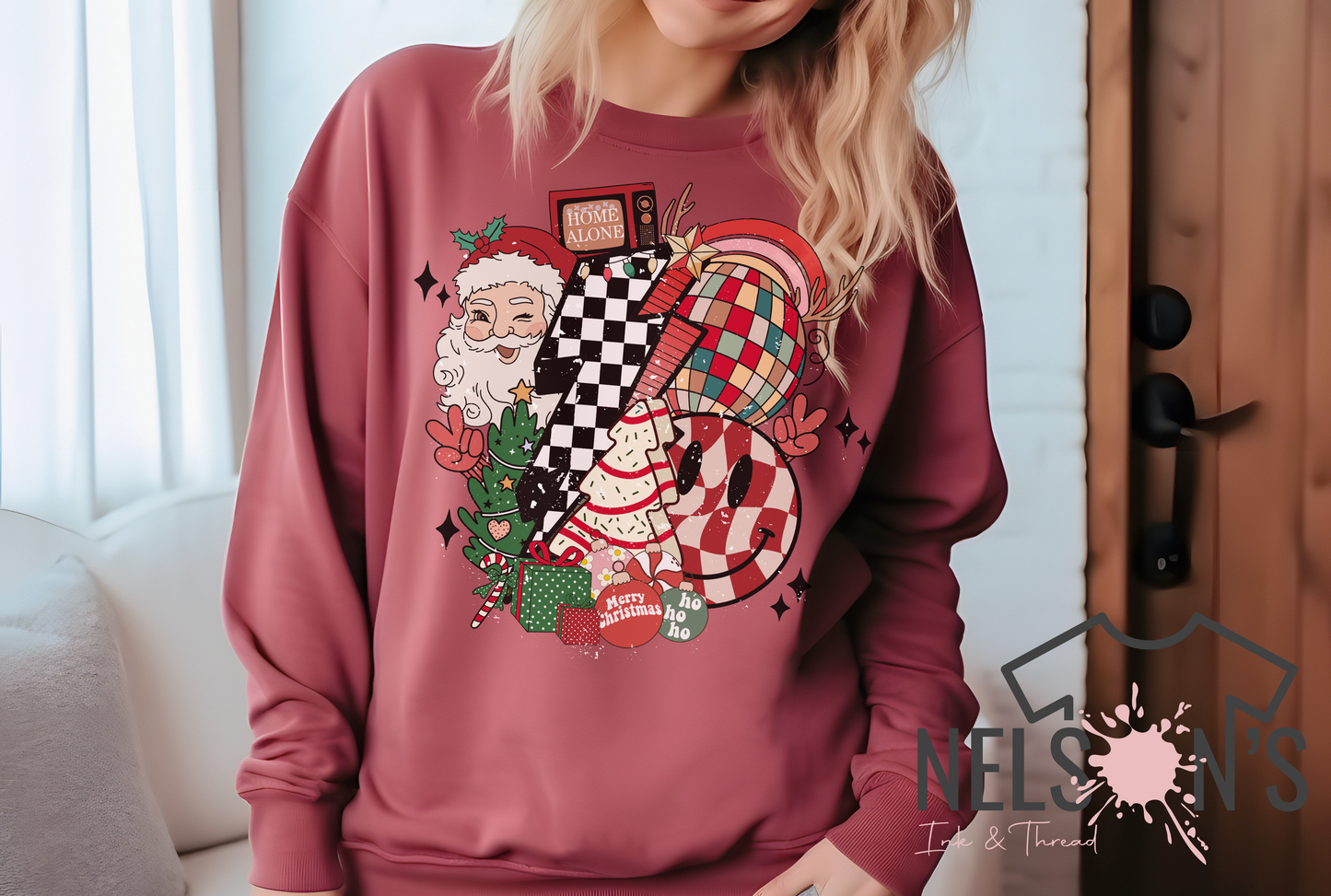 Christmas Retro Sweatshirt CC