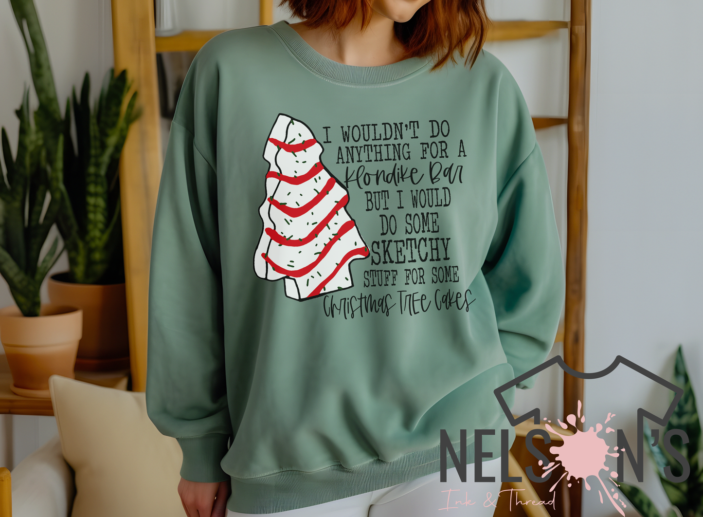 Christmas Tree Cakes Sweatshirt CC