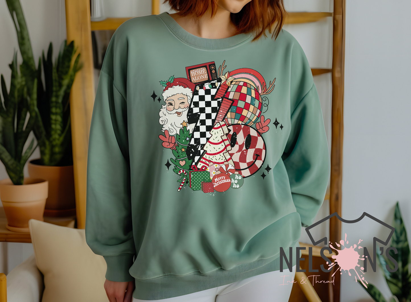 Christmas Retro Sweatshirt CC