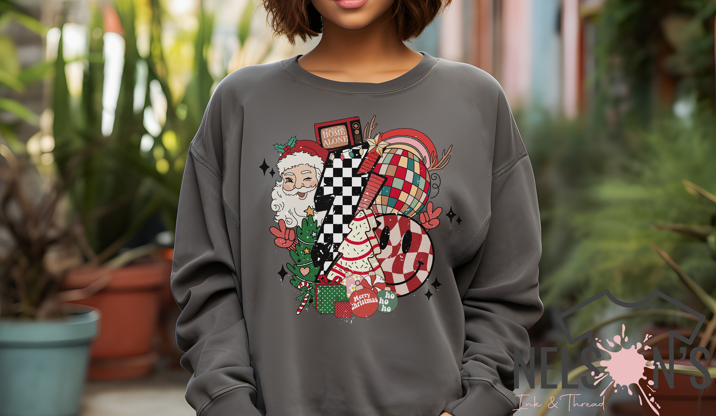 Christmas Retro Sweatshirt CC