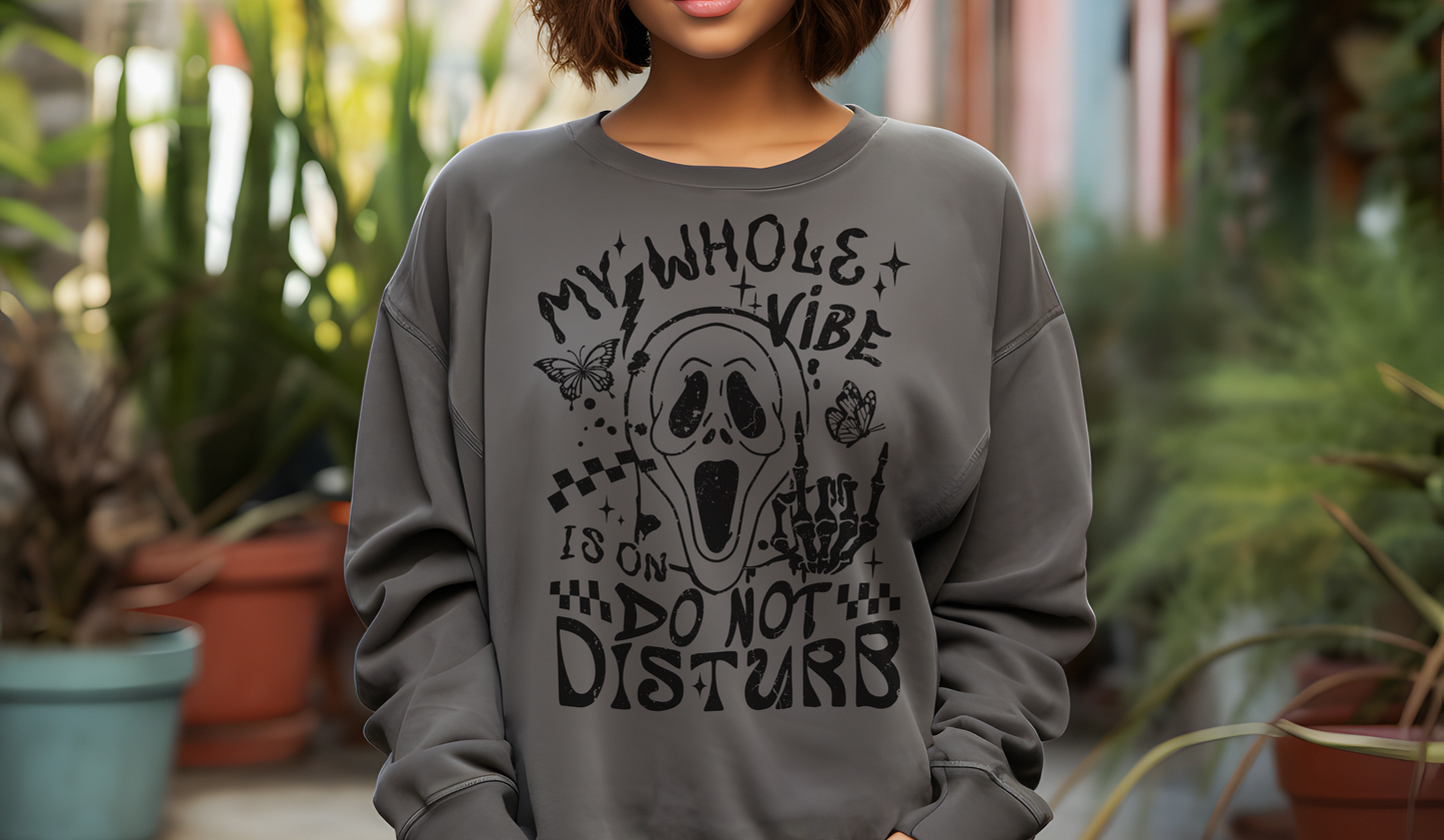 Do Not Disturb Vibe Sweatshirt