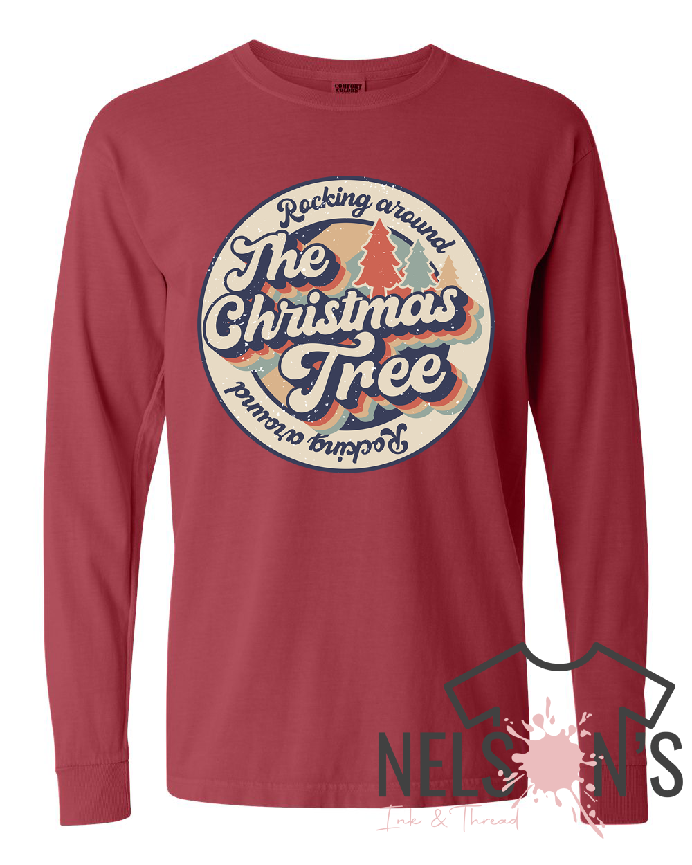 Rockin Around Christmas Tree Long Sleeve CC