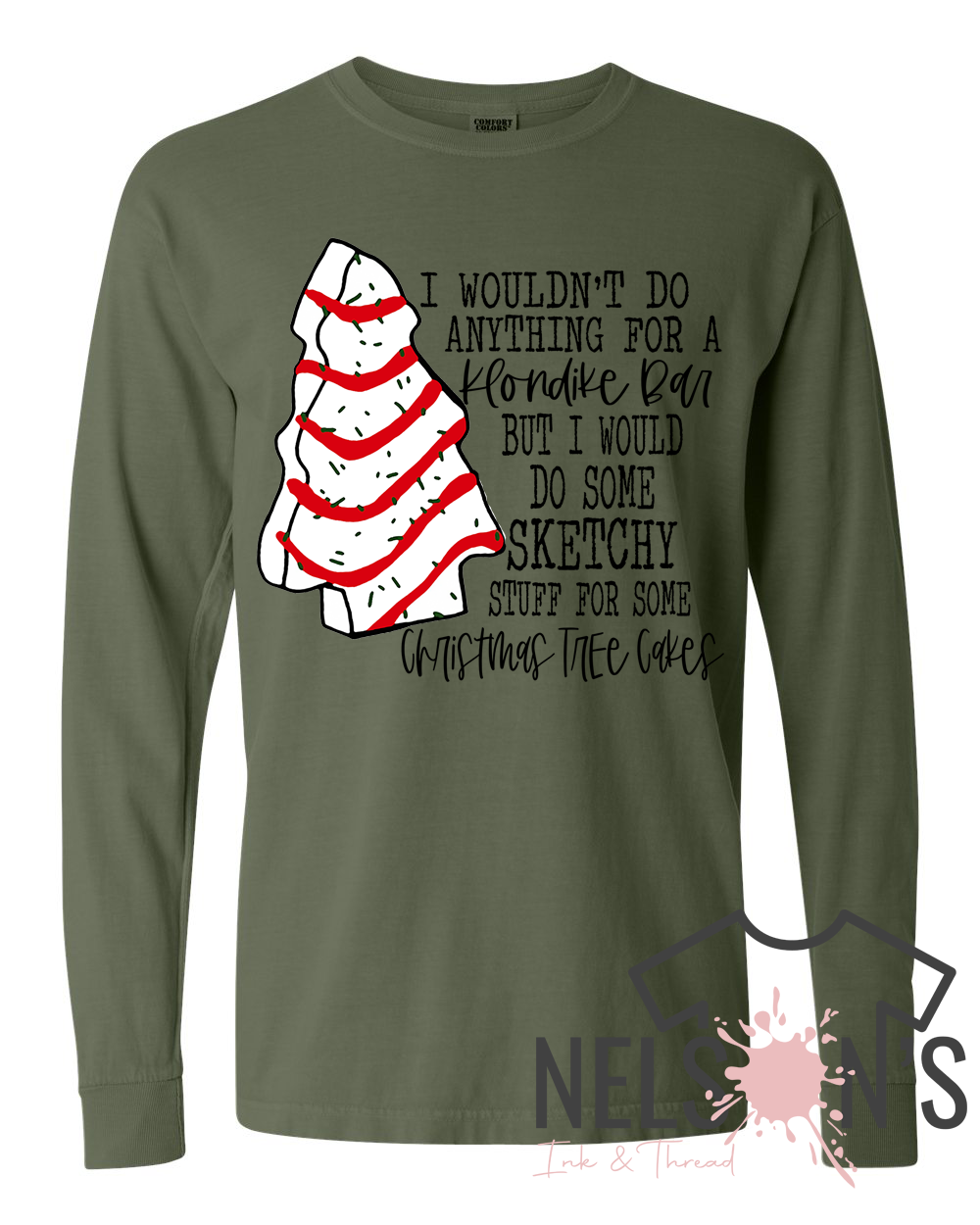 Christmas Tree Cakes Long Sleeve CC