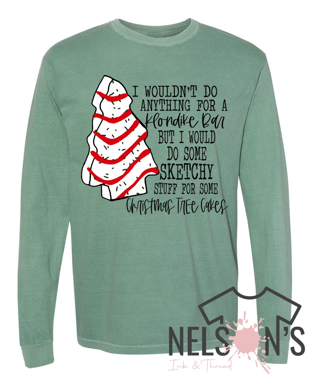 Christmas Tree Cakes Long Sleeve CC