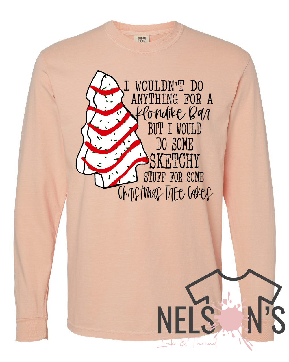 Christmas Tree Cakes Long Sleeve CC