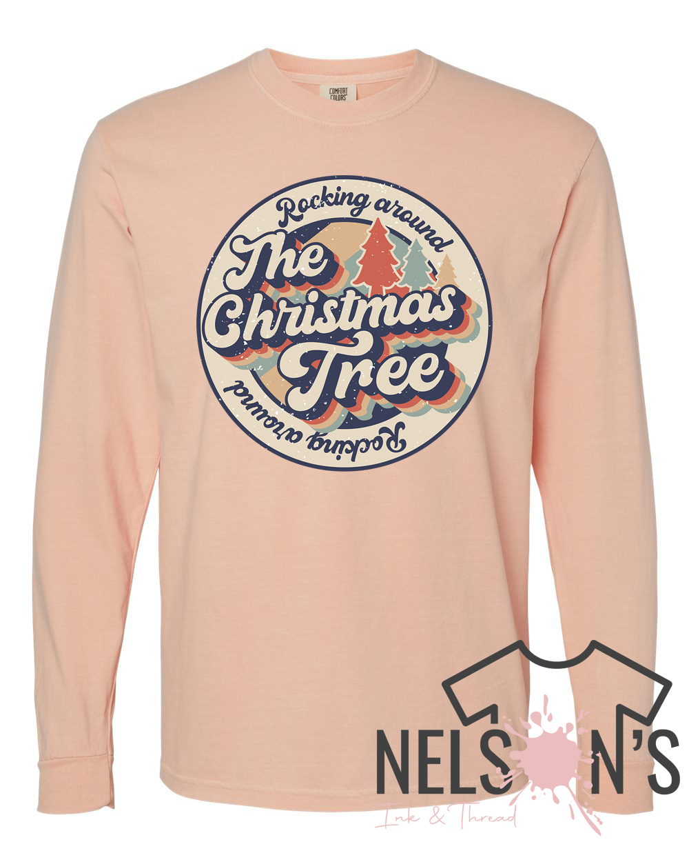 Rockin Around Christmas Tree Long Sleeve CC