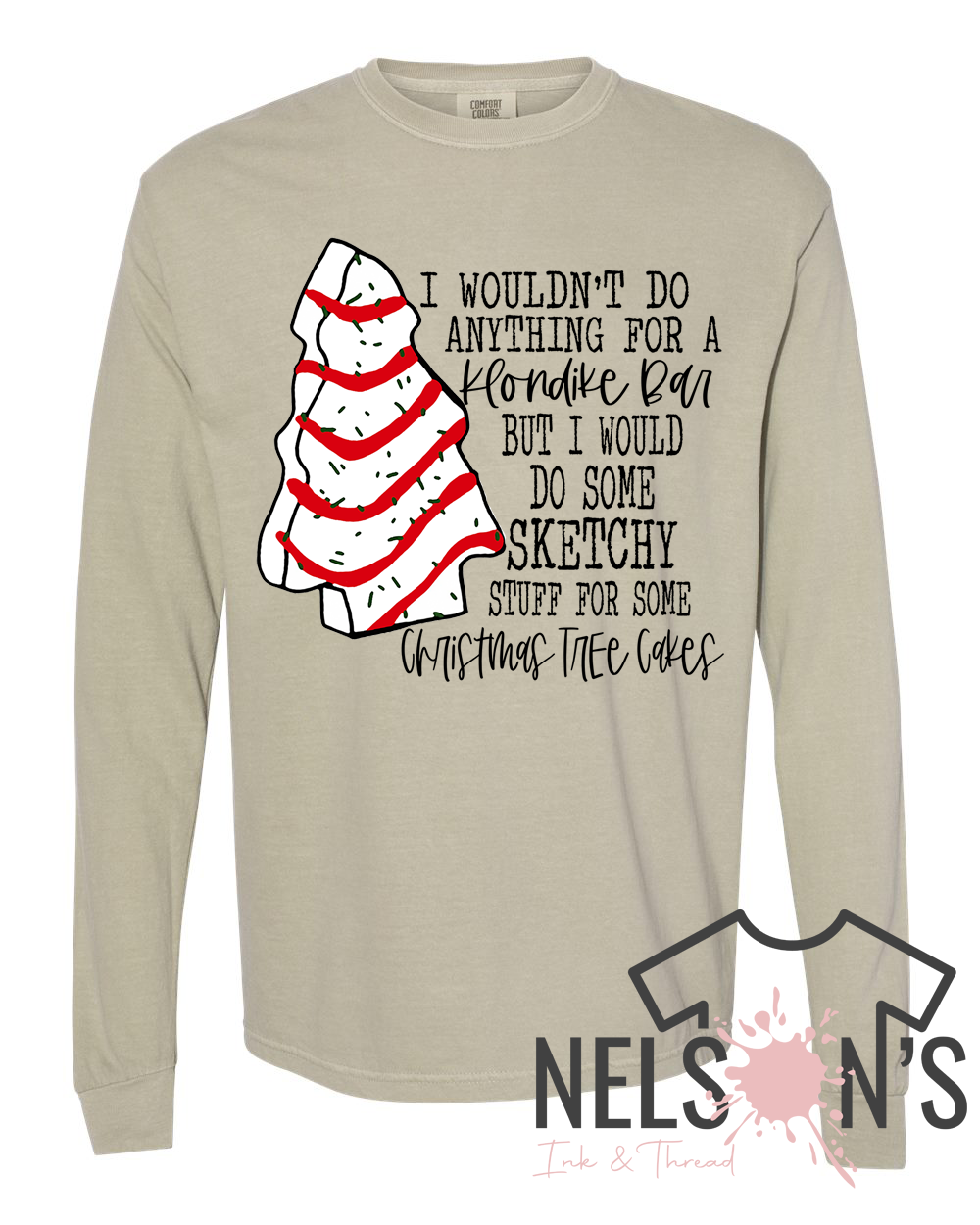 Christmas Tree Cakes Long Sleeve CC