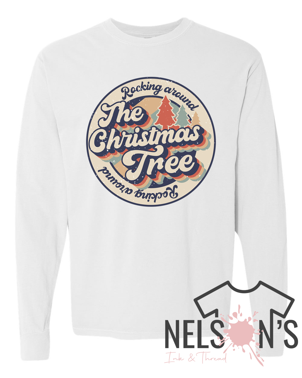 Rockin Around Christmas Tree Long Sleeve CC