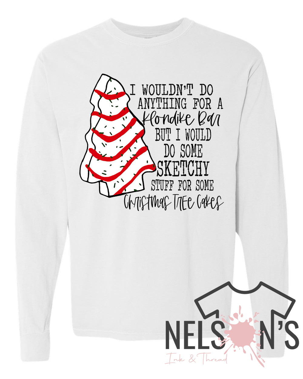 Christmas Tree Cakes Long Sleeve CC