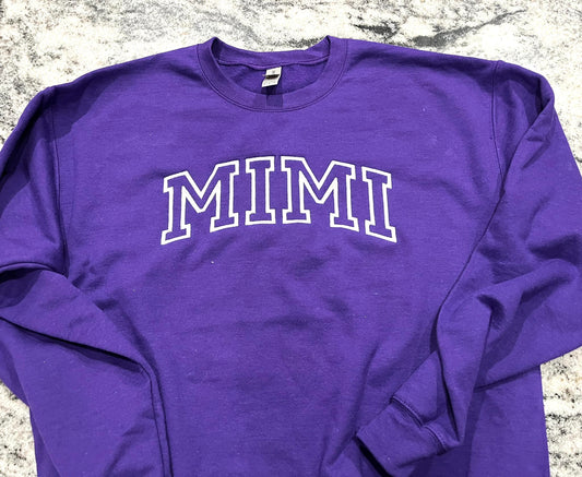 MIMI Embroidered Sweatshirt